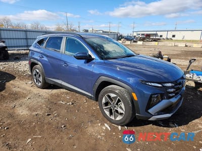 Czwarte zdjęcie samochodu z boku: 2025 HYUNDAI TUCSON SEL VIN:5NMJBCDE1SH541387 - miniatura