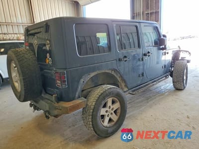 Trzecie zdjęcie samochodu z tyłu: 2008 JEEP WRANGLER UNLIMITED RUBICON VIN:1J8GA69128L600628 - miniatura