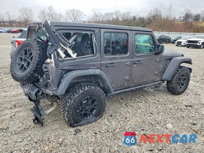 Trzecie zdjęcie samochodu z tyłu: 2024 JEEP WRANGLER SPORT VIN:1C4PJXDG7RW266413 - miniatura