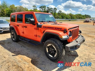 Czwarte zdjęcie samochodu z boku: 2019 JEEP WRANGLER UNLIMITED RUBICON VIN:1C4HJXFN8KW685828 - miniatura
