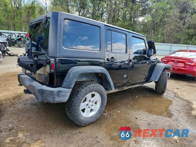 Trzecie zdjęcie samochodu z tyłu: 2013 JEEP WRANGLER UNLIMITED SPORT VIN:1C4BJWDG9DL545196 - miniatura