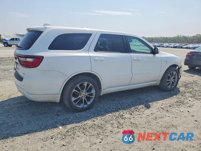 Trzecie zdjęcie samochodu z tyłu: 2020 DODGE DURANGO GT VIN:1C4RDHDG5LC307023 - miniatura