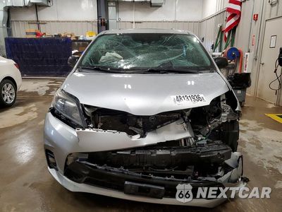 Piąte zdjęcie samochodu w środku: 2020 TOYOTA SIENNA SE 7-PASSENGER VIN:5TDEZ3DC8LS232753 - miniatura