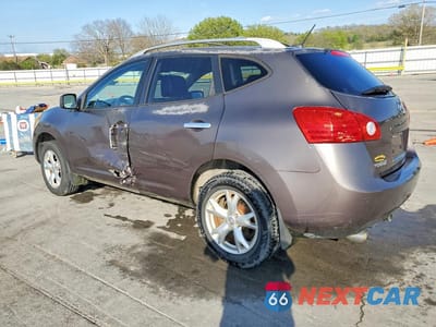 Drugie zdjęcie samochodu z przodu: 2010 NISSAN ROGUE S VIN:JN8AS5MV8AW130290 - miniatura