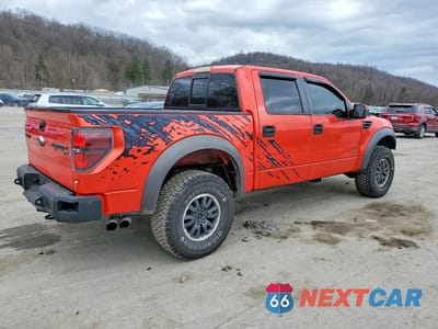 Trzecie zdjęcie samochodu z tyłu: 2011 FORD F150 SVT RAPTOR VIN:1FTFW1R65BFA67084 - miniatura