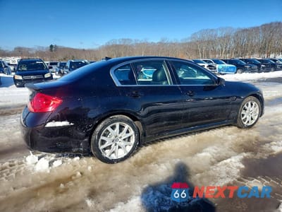 Trzecie zdjęcie samochodu z tyłu: 2012 INFINITI G37 SEDAN JOURNEY VIN:JN1CV6AP0CM624832 - miniatura