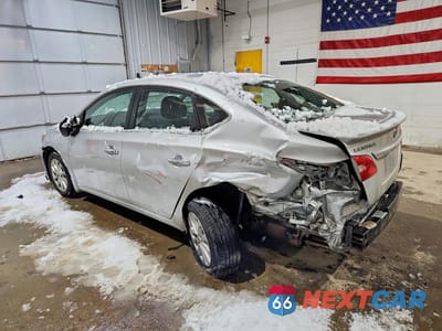 Drugie zdjęcie samochodu z przodu: 2019 NISS SENTRA VIN:3N1AB7AP9KY240730 - miniatura