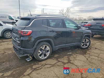 Trzecie zdjęcie samochodu z tyłu: 2020 JEEP COMPASS LIMITED VIN:3C4NJDCB9LT137162 - miniatura