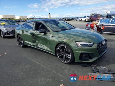 Czwarte zdjęcie samochodu z boku: 2020 AUDI S5 PREMIUM PLUS VIN:WAUC4CF53LA012483 - miniatura