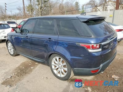 Drugie zdjęcie samochodu z przodu: 2017 LAND ROVER RANGE ROVER SPORT HSE VIN:SALWR2FVXHA677411 - miniatura