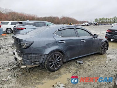Trzecie zdjęcie samochodu z tyłu: 2009 LEXUS IS 250 BASE VIN:JTHBK262295091438 - miniatura