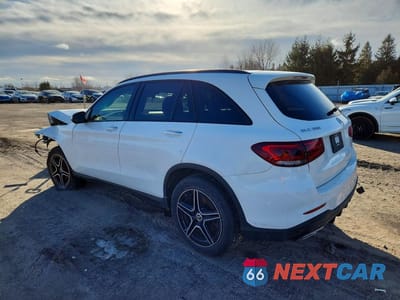 Drugie zdjęcie samochodu z przodu: 2021 MERCEDES-BENZ GLC 300 4MATIC VIN:W1N0G8EB7MV264063 - miniatura