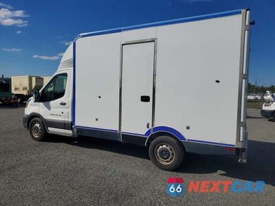 Drugie zdjęcie samochodu z przodu: 2021 FORD TRANSIT DELIVERY TRUCK VIN:1FDBW5Z84MKA79918 - miniatura