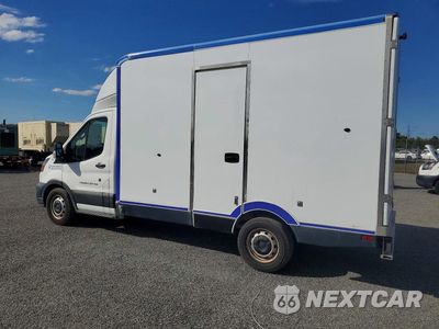 Drugie zdjęcie samochodu z przodu: 2021 FORD TRANSIT DELIVERY TRUCK VIN:1FDBW5Z84MKA79918 - miniatura