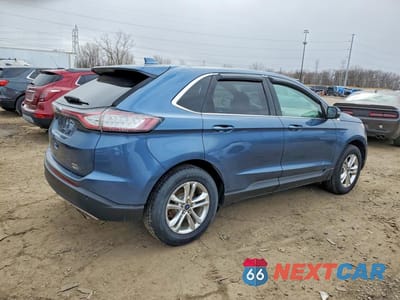 Trzecie zdjęcie samochodu z tyłu: 2018 FORD EDGE SEL VIN:2FMPK4J93JBC17230 - miniatura