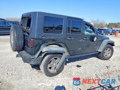 Trzecie zdjęcie samochodu z tyłu: 2012 JEEP WRANGLER UNLIMITED RUBICON VIN:1C4BJWFG5CL106248 - miniatura