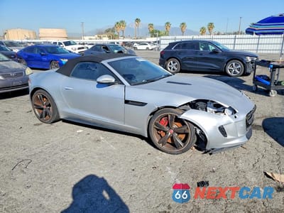 Czwarte zdjęcie samochodu z boku: 2015 JAGUAR F-TYPE V8 S VIN:SAJWA6GL8FMK13677 - miniatura