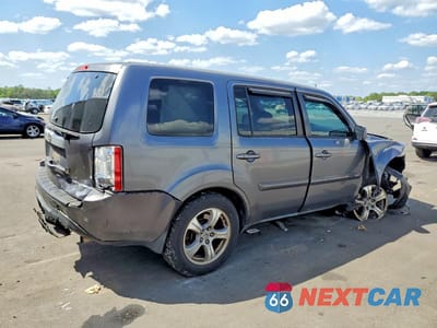 Trzecie zdjęcie samochodu z tyłu: 2014 HONDA PILOT EX VIN:5FNYF3H43EB013313 - miniatura