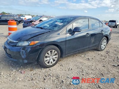 2012 HONDA CIVIC LX 19XFB2F55CE109827 - główne zdjęcie licytacji z USA - miniatura