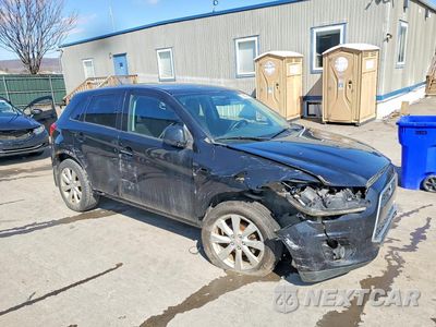 Czwarte zdjęcie samochodu z boku: 2014 MITSUBISHI OUTLANDER SPORT ES VIN:4A4AR3AU0EE014318 - miniatura