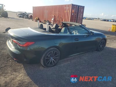Trzecie zdjęcie samochodu z tyłu: 2021 BMW 430I VIN:WBA23AT03MCG76805 - miniatura