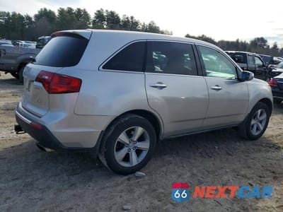 Trzecie zdjęcie samochodu z tyłu: 2012 ACURA MDX VIN:2HNYD2H22CH512233 - miniatura