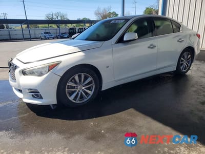 2014 INFINITI Q50 PREMIUM JN1BV7AP5EM677918 - główne zdjęcie licytacji z USA - miniatura