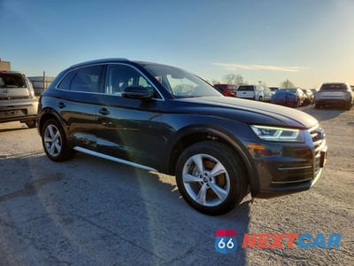 Czwarte zdjęcie samochodu z boku: 2020 AUDI Q5 PREMIUM PLUS VIN:WA1BNAFY4L2069600 - miniatura