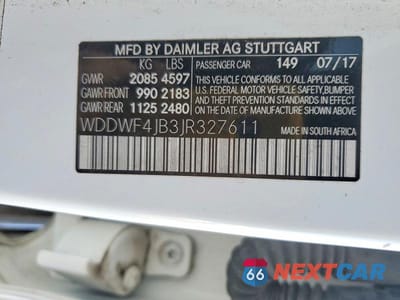 Zdjęcie 13 z 13 samochodu: 2018 MERCEDES-BENZ C 300 VIN:WDDWF4JB3JR327611 - miniatura
