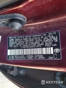 Zdjęcie 12 z 12 samochodu: 2013 TOYOTA PRIUS PERSONA SERIES SE VIN:JTDKN3DU4D5610372 - miniatura