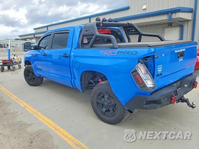 Drugie zdjęcie samochodu z przodu: 2019 TOYOTA TUNDRA TRD PRO VIN:5TFDY5F17KX824966 - miniatura