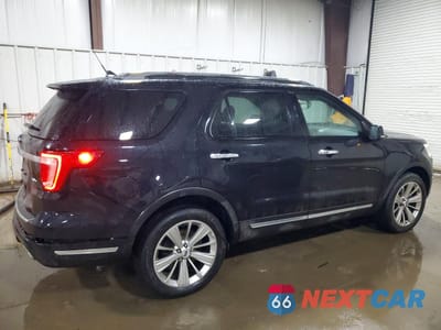 Trzecie zdjęcie samochodu z tyłu: 2019 FORD EXPLORER LIMITED VIN:1FM5K8F87KGB42685 - miniatura
