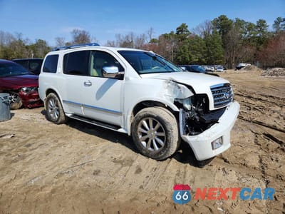 Czwarte zdjęcie samochodu z boku: 2008 INFINITI QX56 BASE VIN:5N3AA08C28N904689 - miniatura