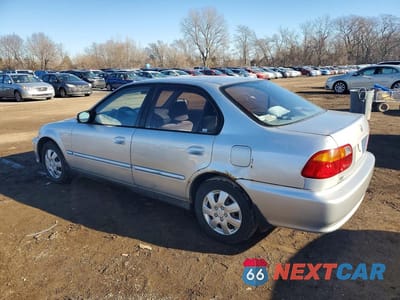 Drugie zdjęcie samochodu z przodu: 2000 HONDA CIVIC BASE VIN:2HGEJ6616YH592423 - miniatura