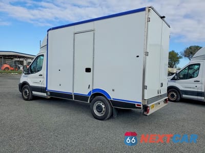Drugie zdjęcie samochodu z przodu: 2020 FORD TRANSIT DELIVERY TRUCK VIN:1FDBW5Z84LKA83384 - miniatura