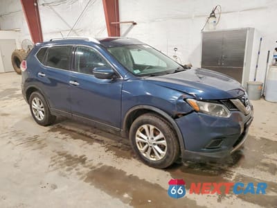 Czwarte zdjęcie samochodu z boku: 2015 NISSAN ROGUE SV VIN:KNMAT2MV8FP530648 - miniatura