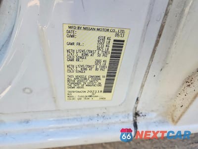 Zdjęcie 13 z 13 samochodu: 2013 NISSAN NV 3500 HD S VIN:5BZBF0AA2DN202118 - miniatura