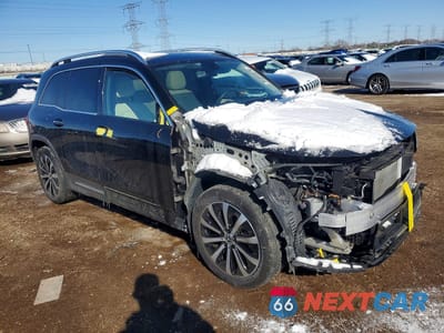 Czwarte zdjęcie samochodu z boku: 2023 MERCEDES-BENZ GLB 250 4MATIC VIN:W1N4M4HB3PW333053 - miniatura