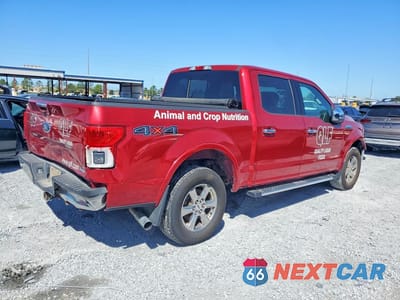 Trzecie zdjęcie samochodu z tyłu: 2020 FORD F150 SUPERCREW VIN:1FTEW1E45LKE43372 - miniatura