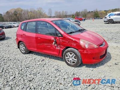 Czwarte zdjęcie samochodu z boku: 2007 HONDA FIT VIN:JHMGD38487S045616 - miniatura