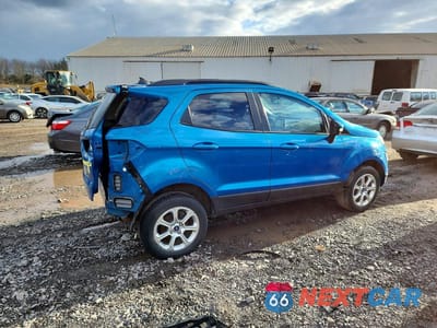 Trzecie zdjęcie samochodu z tyłu: 2020 FORD ECOSPORT SE VIN:MAJ6S3GL4LC311963 - miniatura