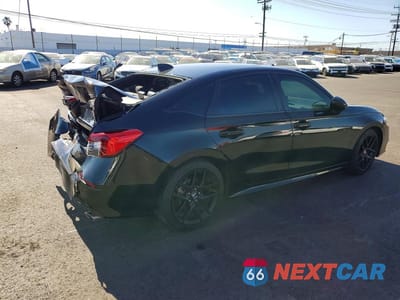 Trzecie zdjęcie samochodu z tyłu: 2022 HONDA CIVIC SPORT VIN:2HGFE2F59NH504240 - miniatura