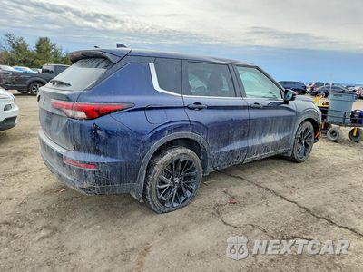 Trzecie zdjęcie samochodu z tyłu: 2023 MITSUBISHI OUTLANDER SE VIN:JA4J3UA85PZ011177 - miniatura