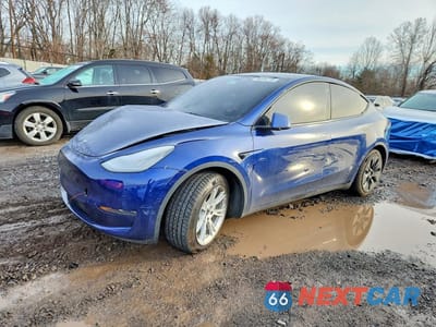 2021 TESLA MODEL Y 5YJYGAEE9MF202352 - główne zdjęcie licytacji z USA - miniatura