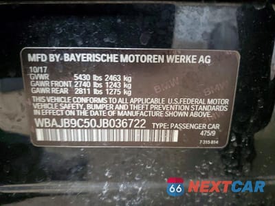 Zdjęcie 12 z 12 samochodu: 2018 BMW Motorrad M550XI VIN:WBAJB9C50JB036722 - miniatura