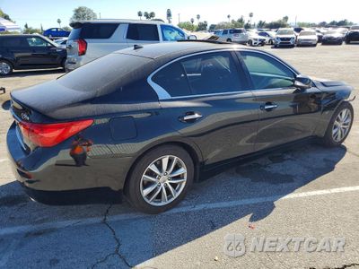 Trzecie zdjęcie samochodu z tyłu: 2015 INFINITI Q50 BASE VIN:JN1BV7APXFM346902 - miniatura