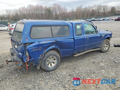 Trzecie zdjęcie samochodu z tyłu: 2009 FORD RANGER SUPER CAB VIN:1FTZR45E49PA54348 - miniatura