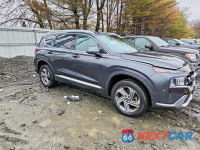 Czwarte zdjęcie samochodu z boku: 2022 HYUNDAI SANTA FE SEL VIN:5NMS2DAJ7NH417365 - miniatura