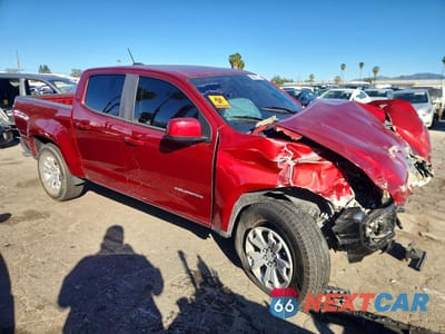 Czwarte zdjęcie samochodu z boku: 2021 CHEVROLET COLORADO LT VIN:1GCGSCEN9M1226469 - miniatura