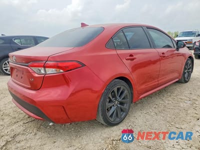 Trzecie zdjęcie samochodu z tyłu: 2021 TOYOTA COROLLA LE VIN:5YFEPMAE3MP255496 - miniatura